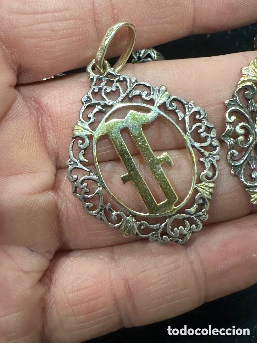 Joyeria: Lote de 2 colgantes de plata - Foto 2