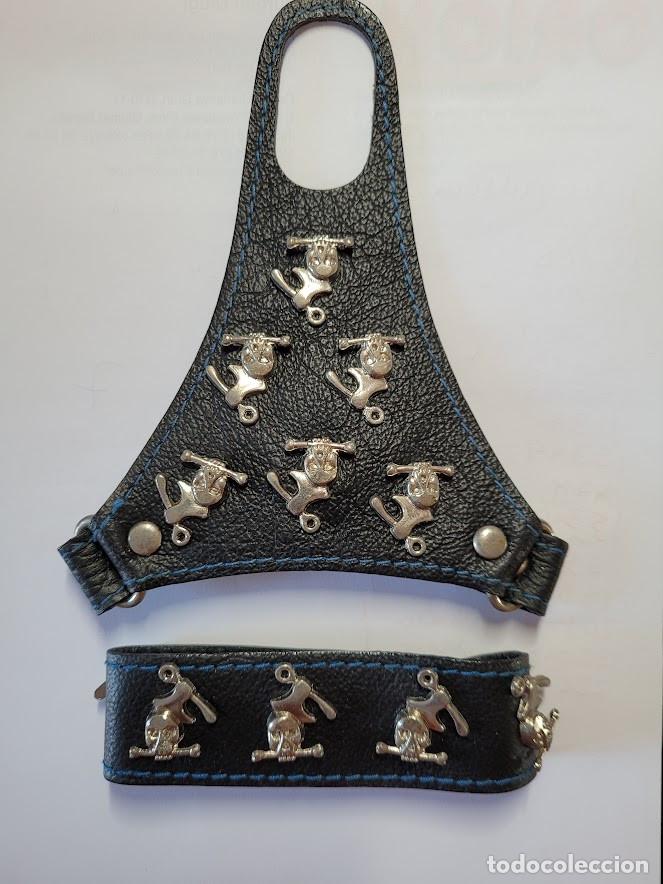 Joyeria: Pulsera y mu&ntilde;equera tachas calavera - Foto 1