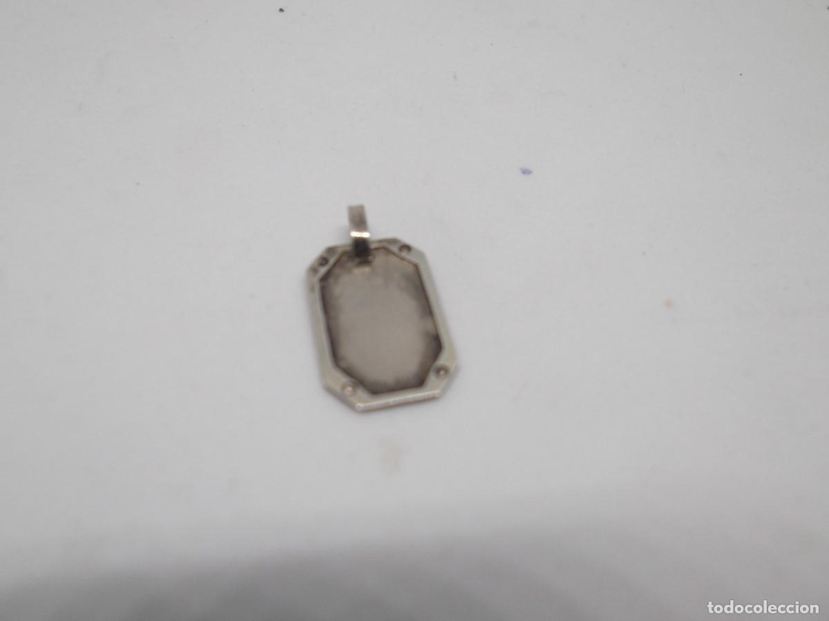 Joyeria: Medalla en plata lisa.Vintage - Foto 1