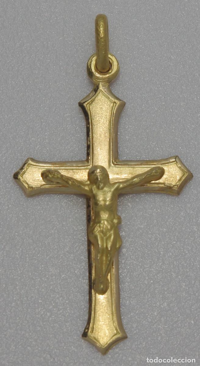 Joyeria: Cruz de Oro de 18 Kts. - Foto 5