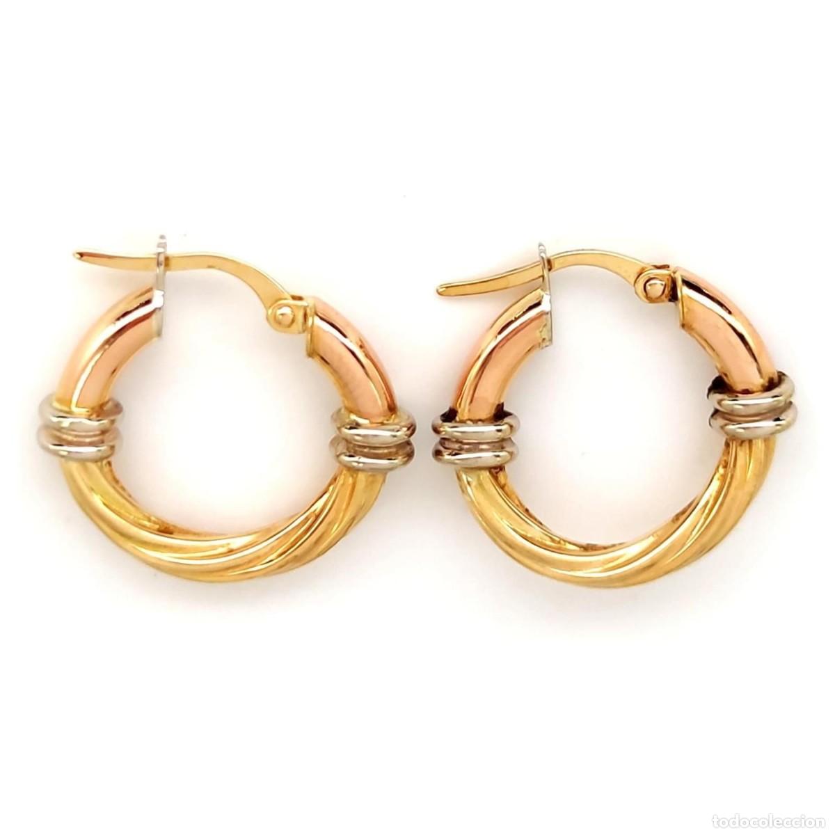 Joyeria: Pendientes oro 18K - Foto 1