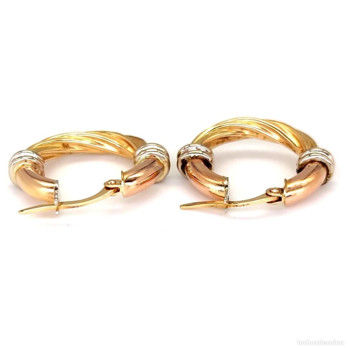 Joyeria: Pendientes oro 18K - Foto 2