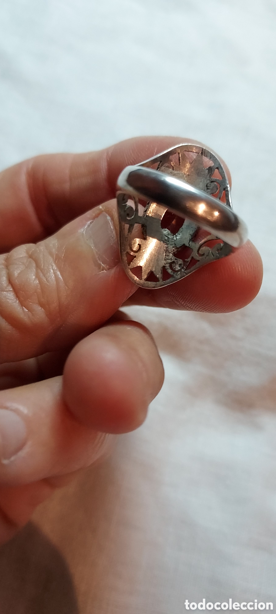 Joyeria: ANILLO DE PLATA CON PIEDRA AMARILLA - Foto 7