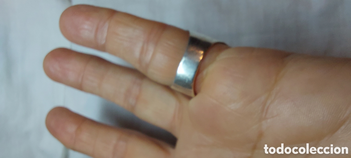 Joyeria: ANILLO DE PLATA CON PIEDRA NEGRA - Foto 4