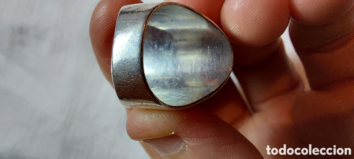 Joyeria: ANILLO DE PLATA CON PIEDRA NEGRA - Foto 6