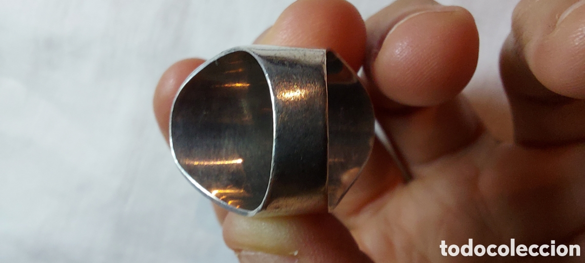 Joyeria: ANILLO DE PLATA CON PIEDRA NEGRA - Foto 7