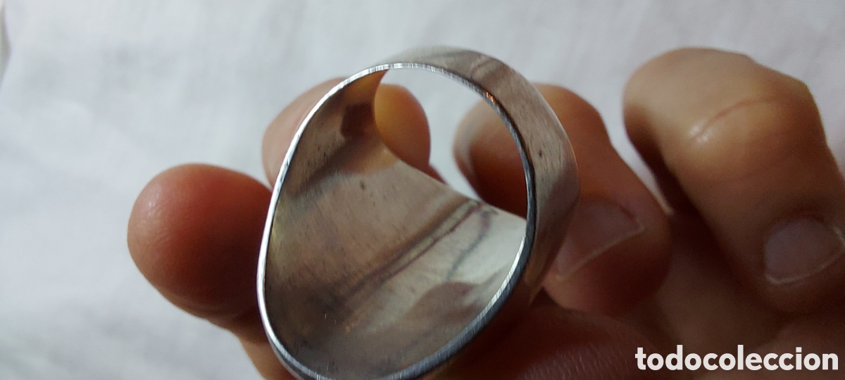 Joyeria: ANILLO DE PLATA CON PIEDRA NEGRA - Foto 8