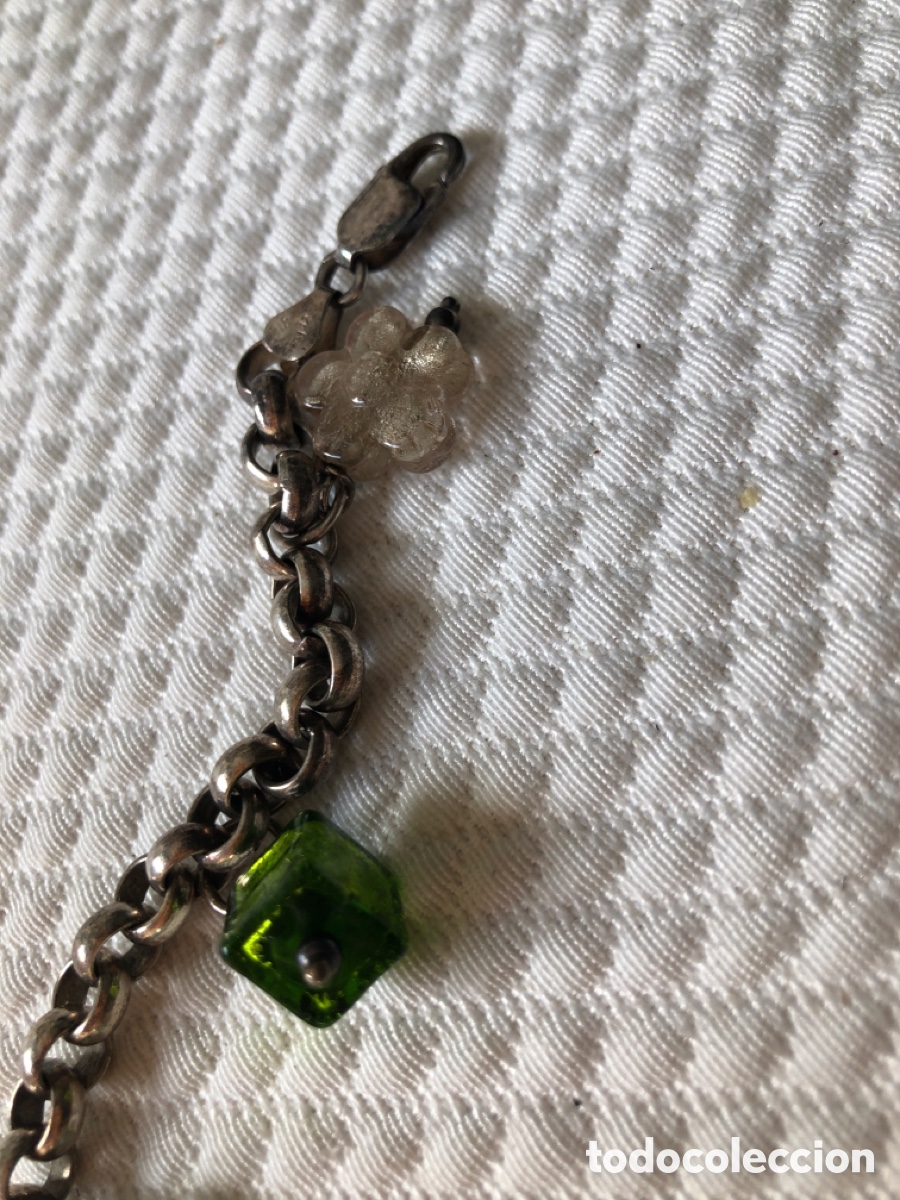 Joyeria: Pulsera de plata con adornos - Foto 4