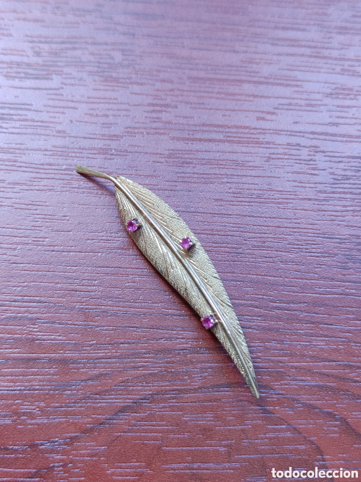 Joyeria: Broche en oro y rubis - Foto 4