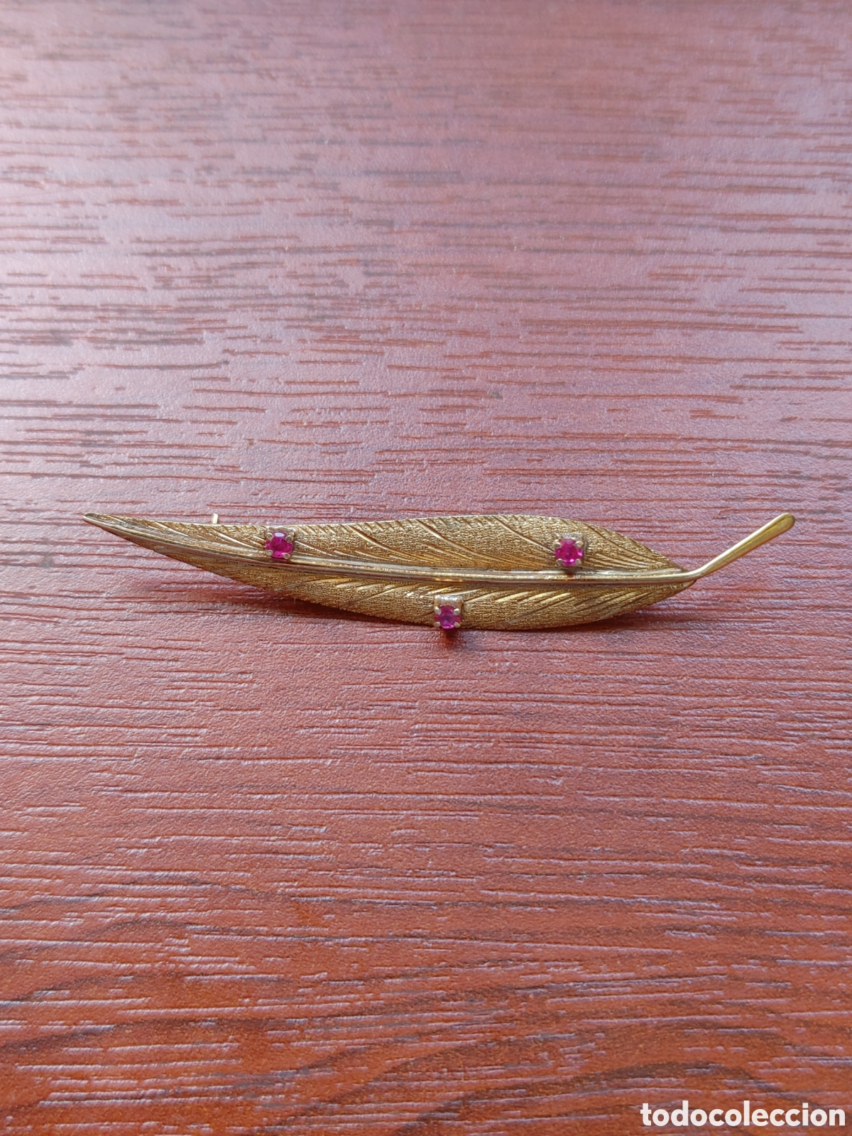 Joyeria: Broche en oro y rubis - Foto 1