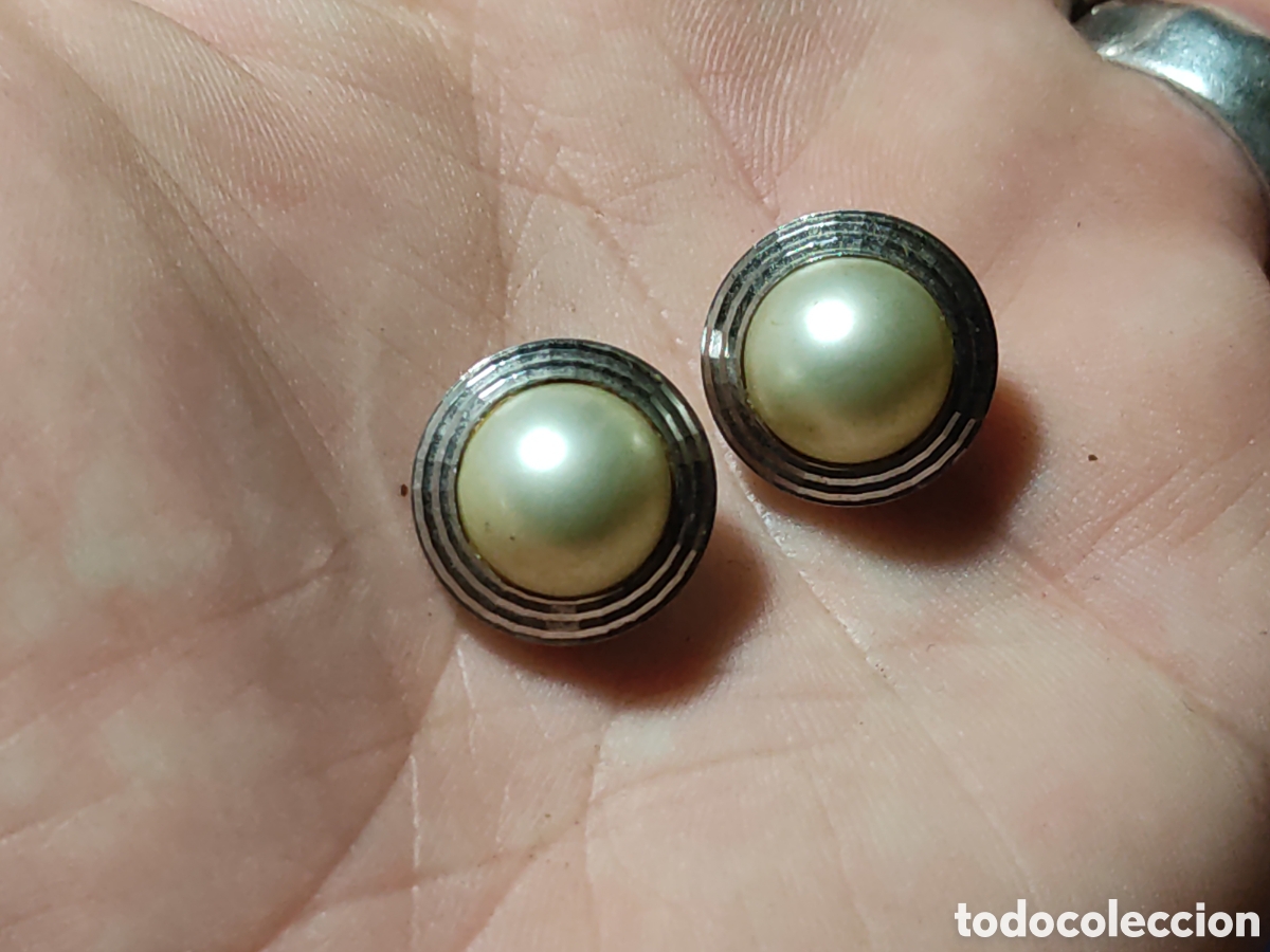 Joyeria: Pendientes de perlas, Vintage. - Foto 1