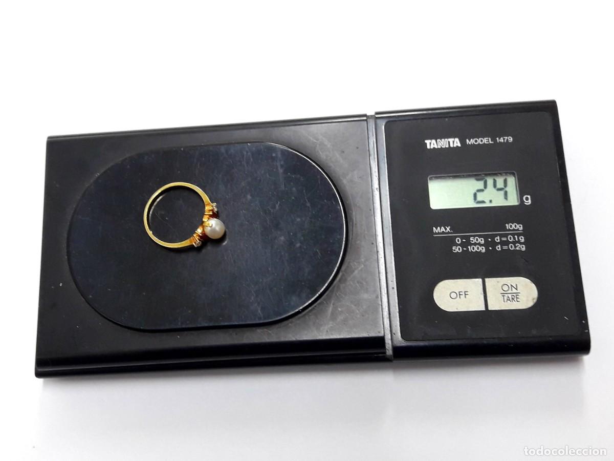 Joyeria: BELLA SORTIJA DE ORO Y PERLA BARROCA NUEVA A ESTRENAR - Foto 15