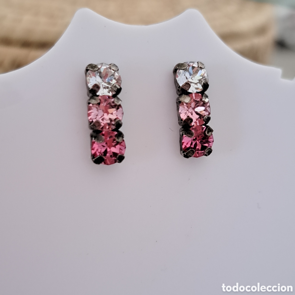 Joyeria: PRECIOSOS PENDIENTES DE PLATA CON TURMALINAS. REF S2 MICAJ - Foto 2