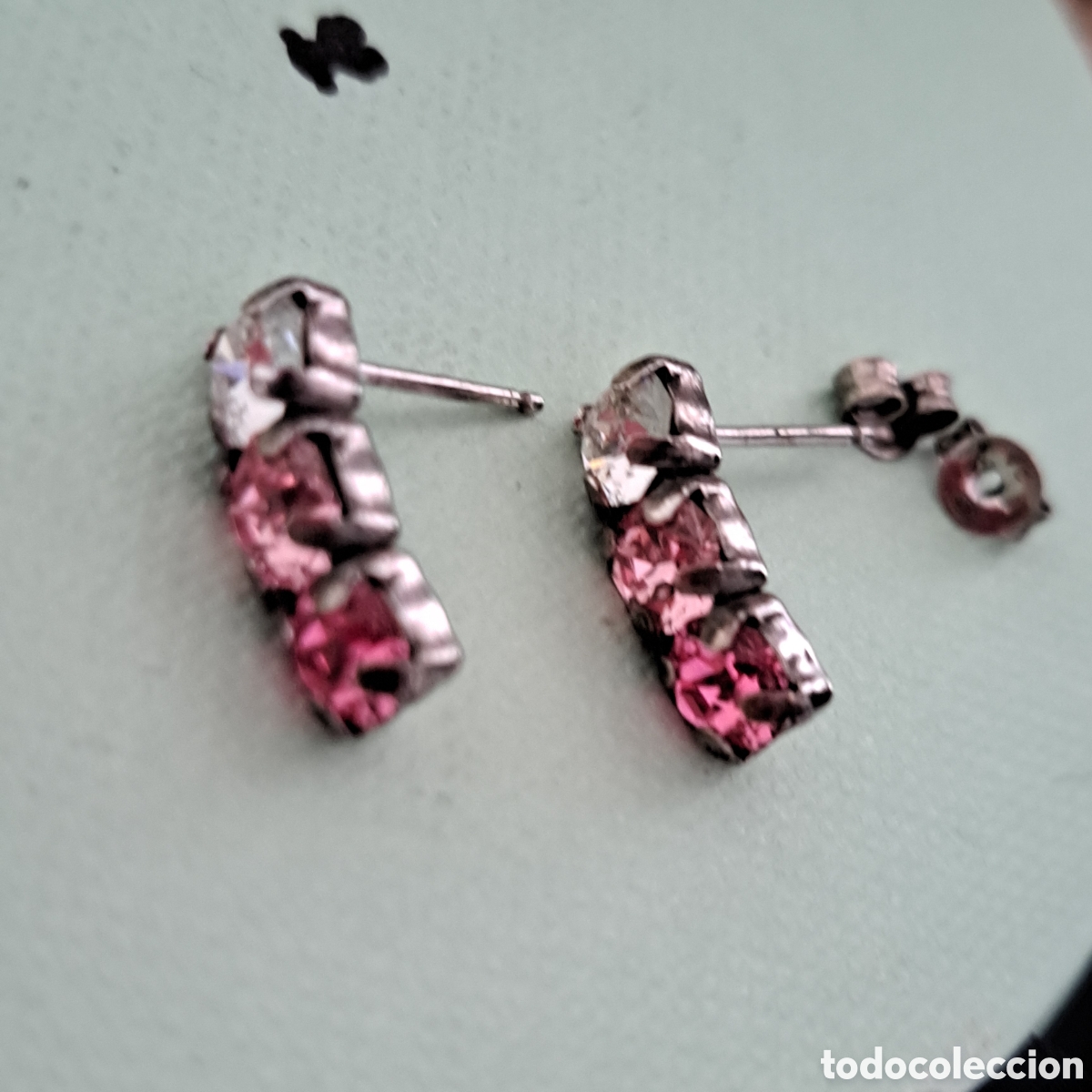 Joyeria: PRECIOSOS PENDIENTES DE PLATA CON TURMALINAS. REF S2 MICAJ - Foto 5