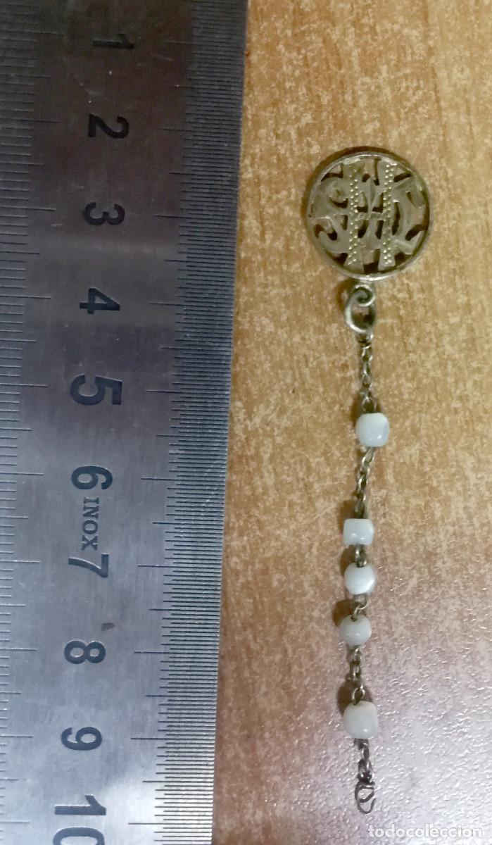 Joyeria: Rosario antiguo de nacar - Foto 3