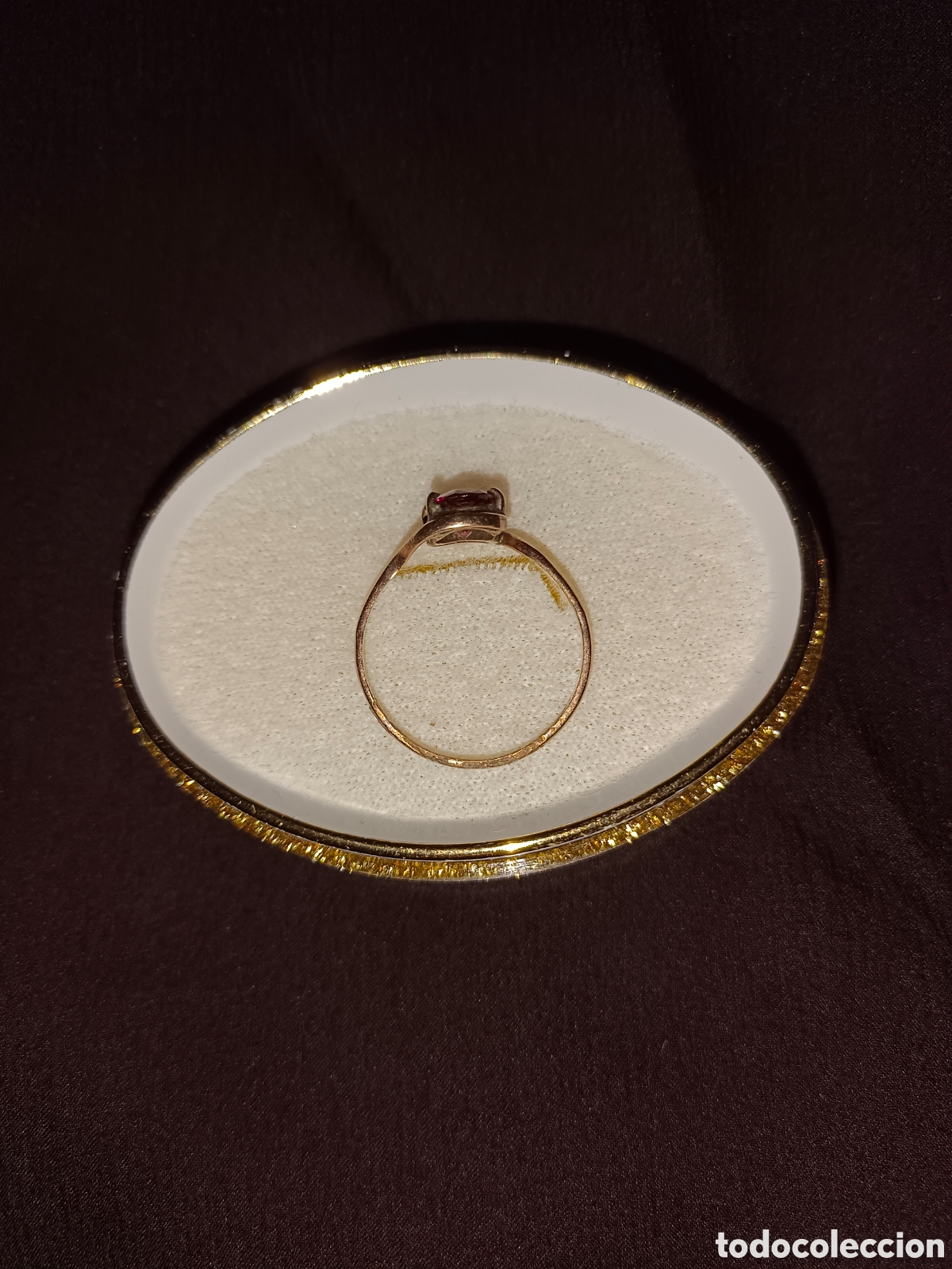 Joyeria: Anillo oro con granate - Foto 6
