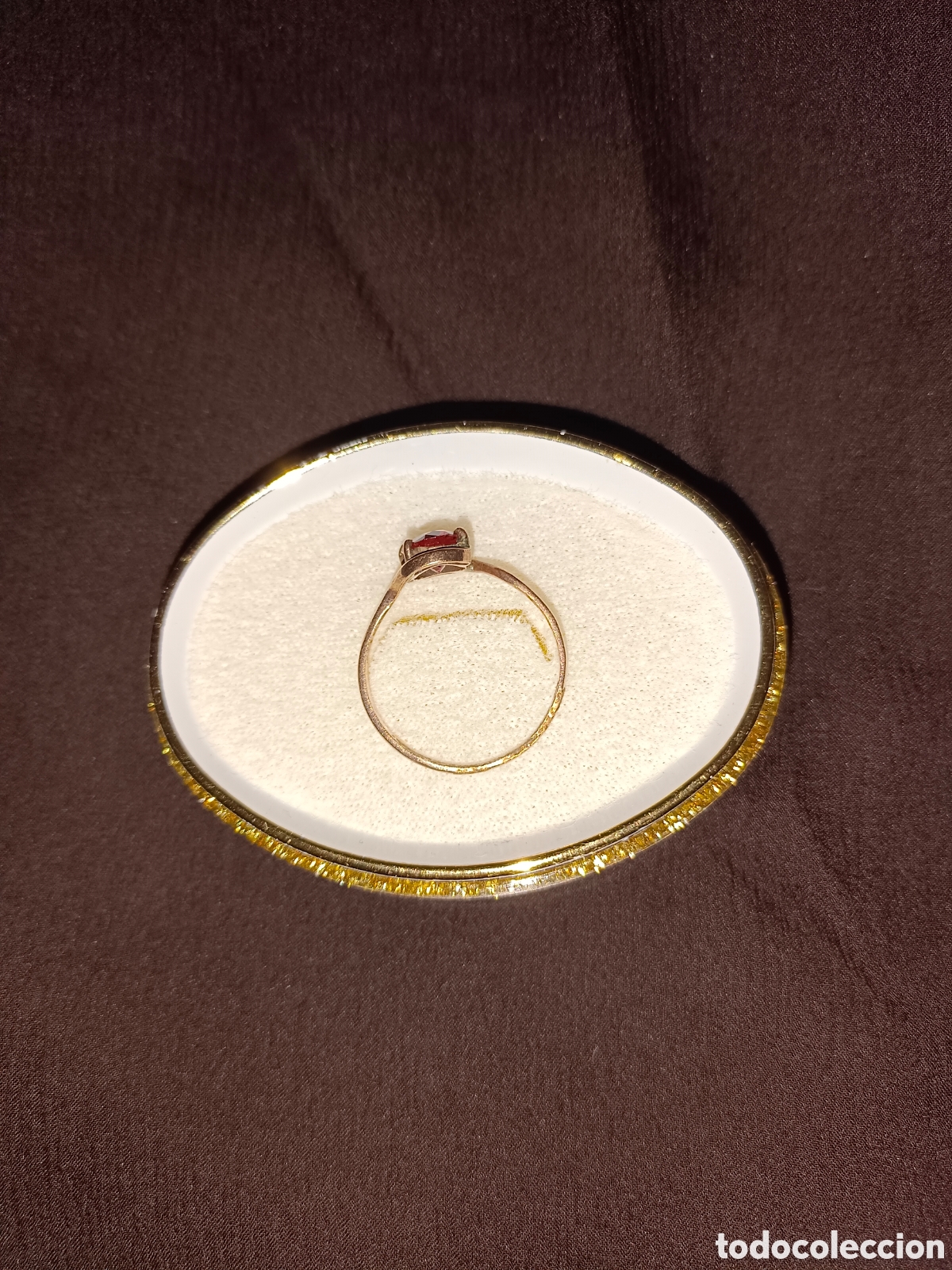 Joyeria: Anillo oro con granate - Foto 5