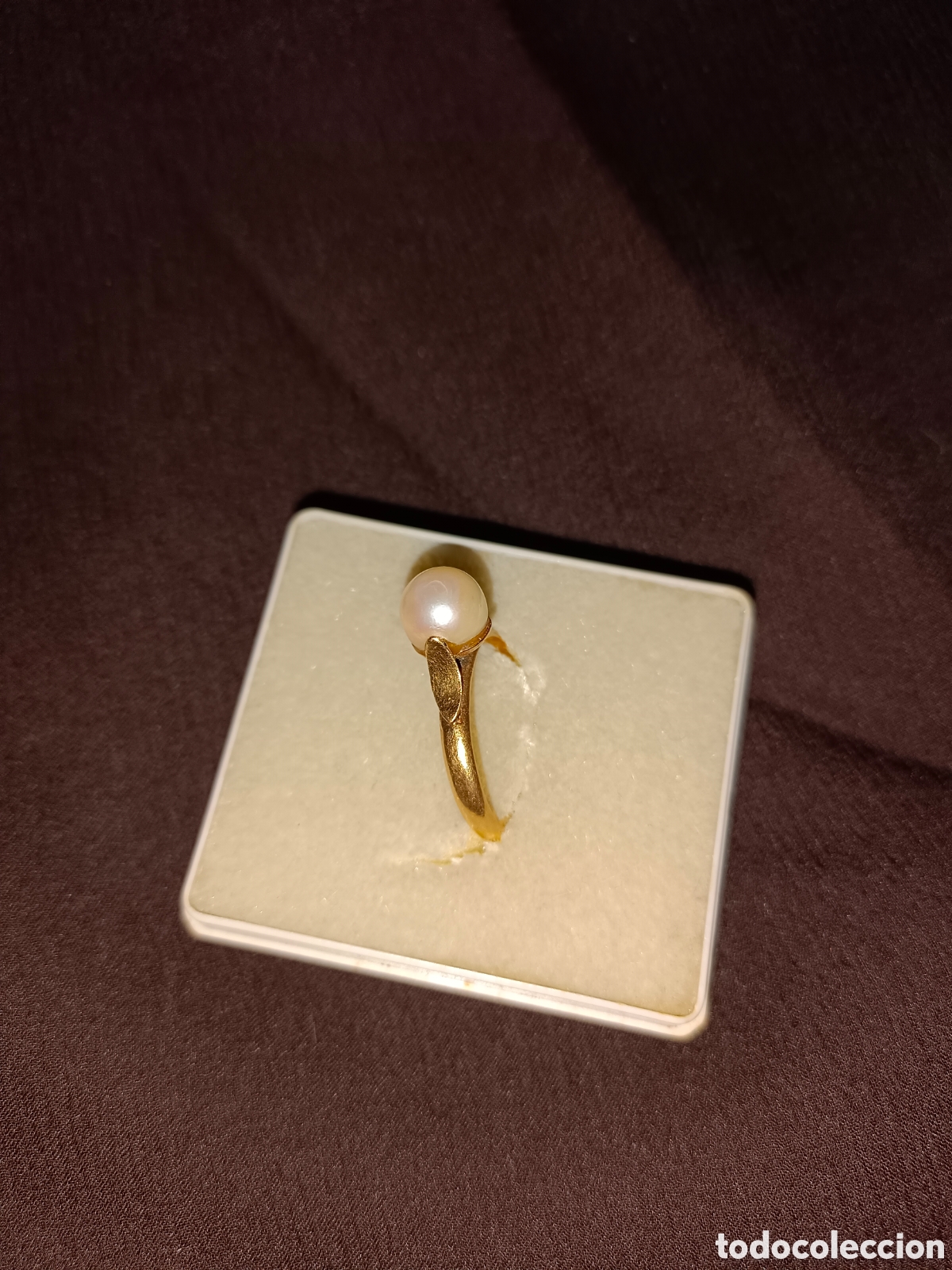 Joyeria: Anillo oro 18k con perla cultivada - Foto 4