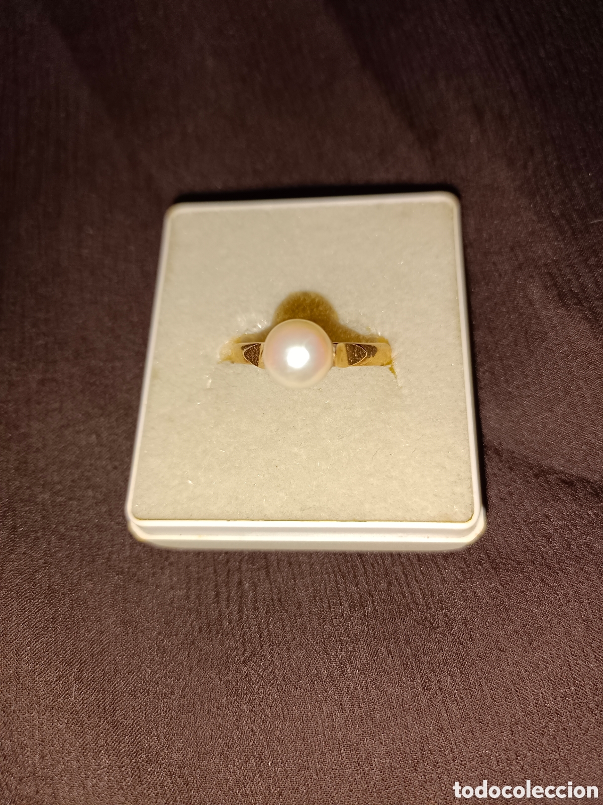 Joyeria: Anillo oro 18k con perla cultivada - Foto 3