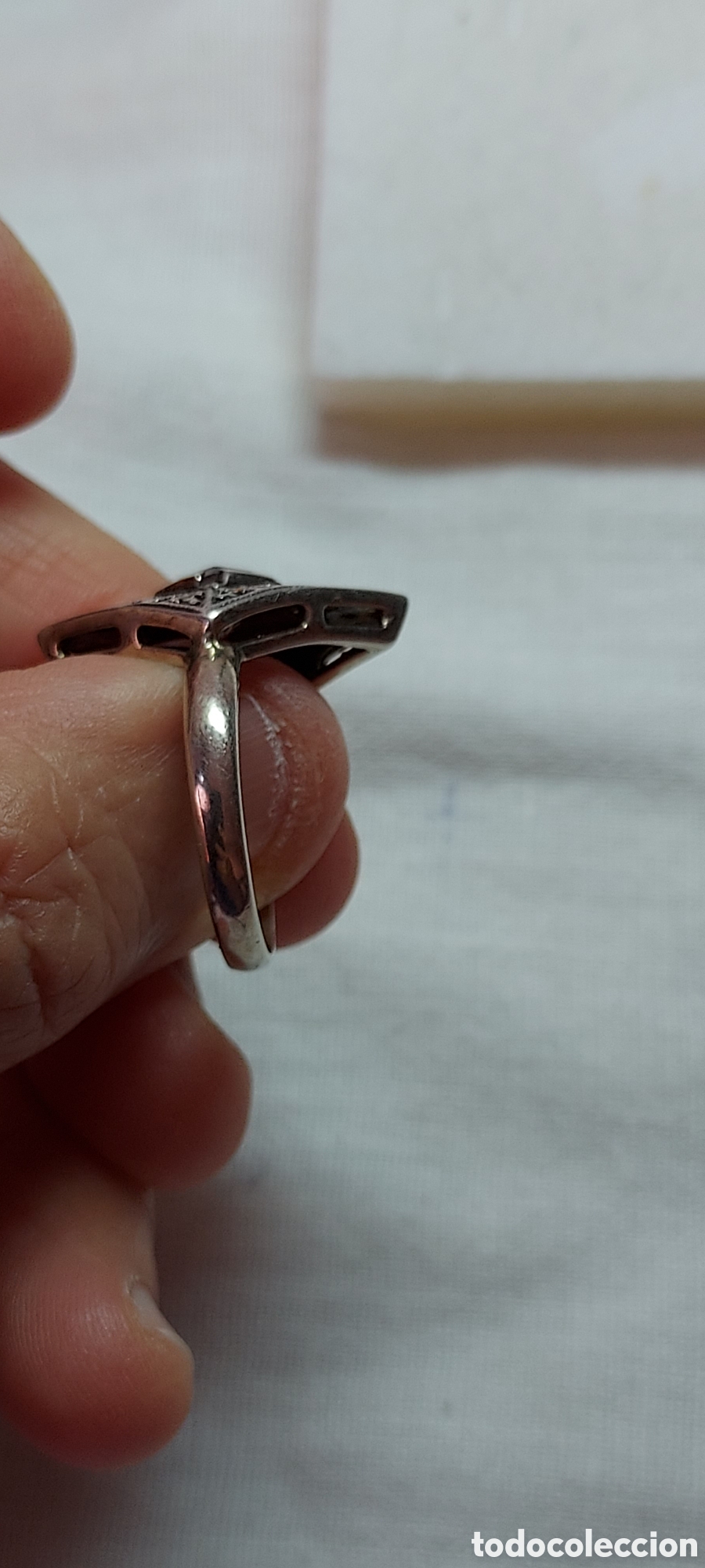 Joyeria: ANILLO DE PLATA Y CRISTAL MORADO - Foto 6