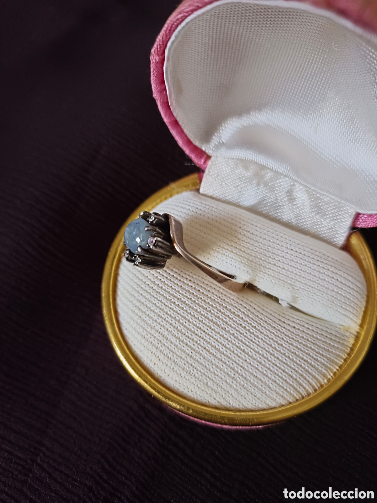 Joyeria: Anillo de oro con zafiro - Foto 3