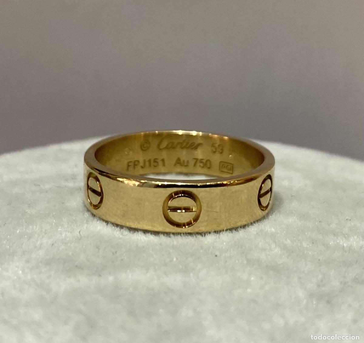 anillo cartier love Buy Antique rings on todocoleccion