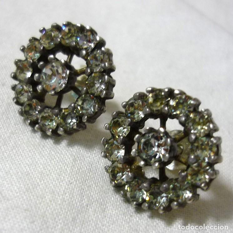Joyeria: Pendientes de plata con circonitas - Foto 1
