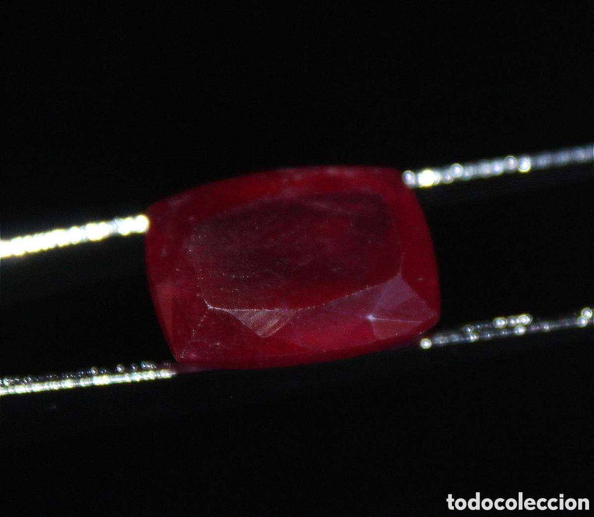 Joyeria: Rub&iacute; natural 10 quilates. - Foto 2
