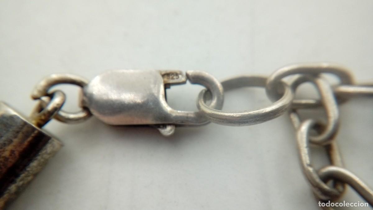 Joyeria: PULSERA CUERO CON CIERRE PLATA - Foto 3