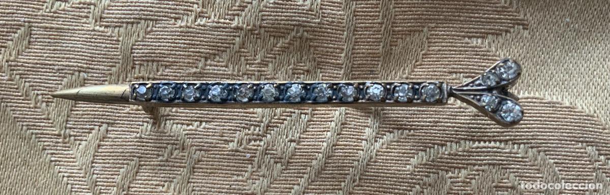 Joyeria: ANTIGUO BROCHE CON FORMA DE FLECHA - Foto 5