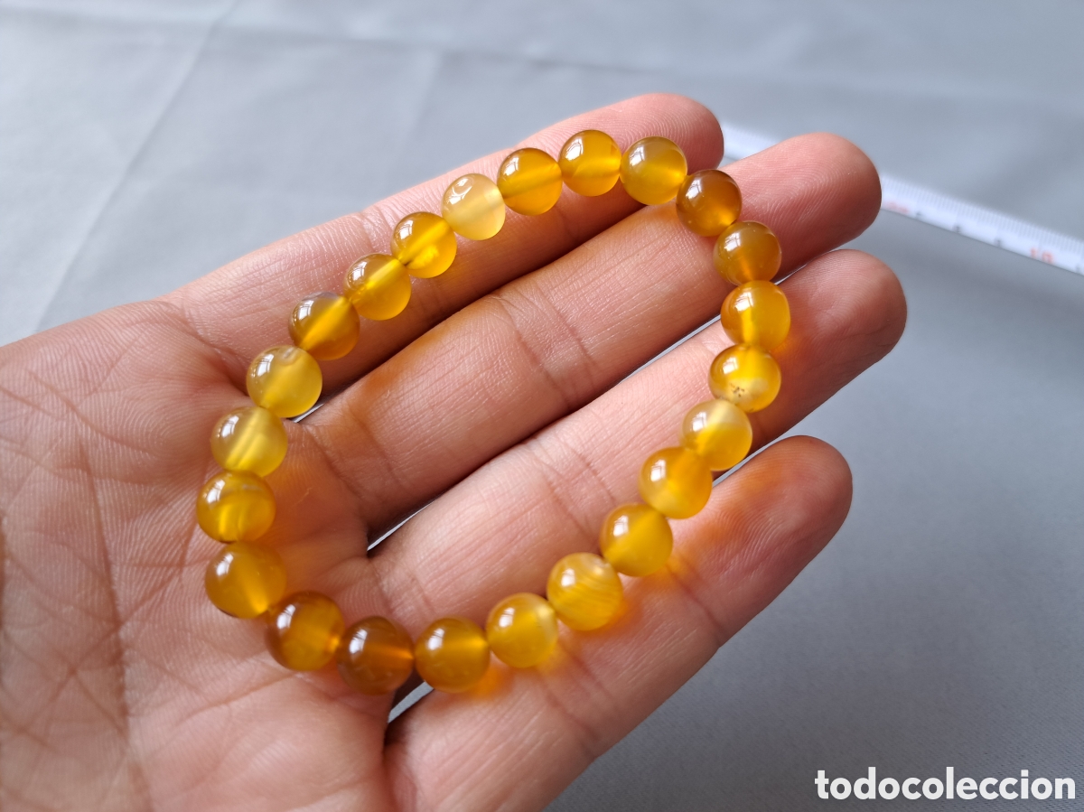 Joyeria: Pulsera de agata amarilla - Foto 2