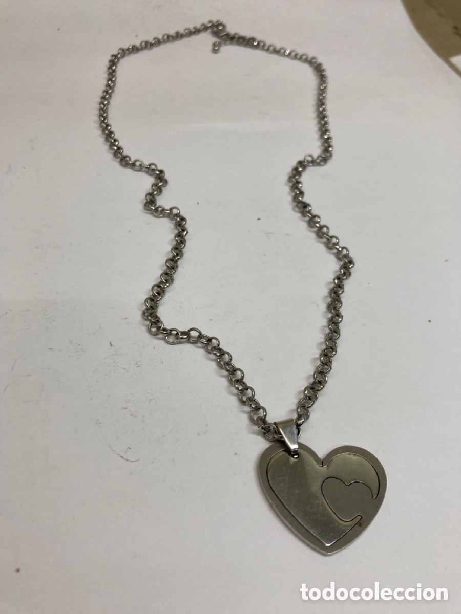 Joyeria: Cadena y colgante de acero CC44 - Foto 1