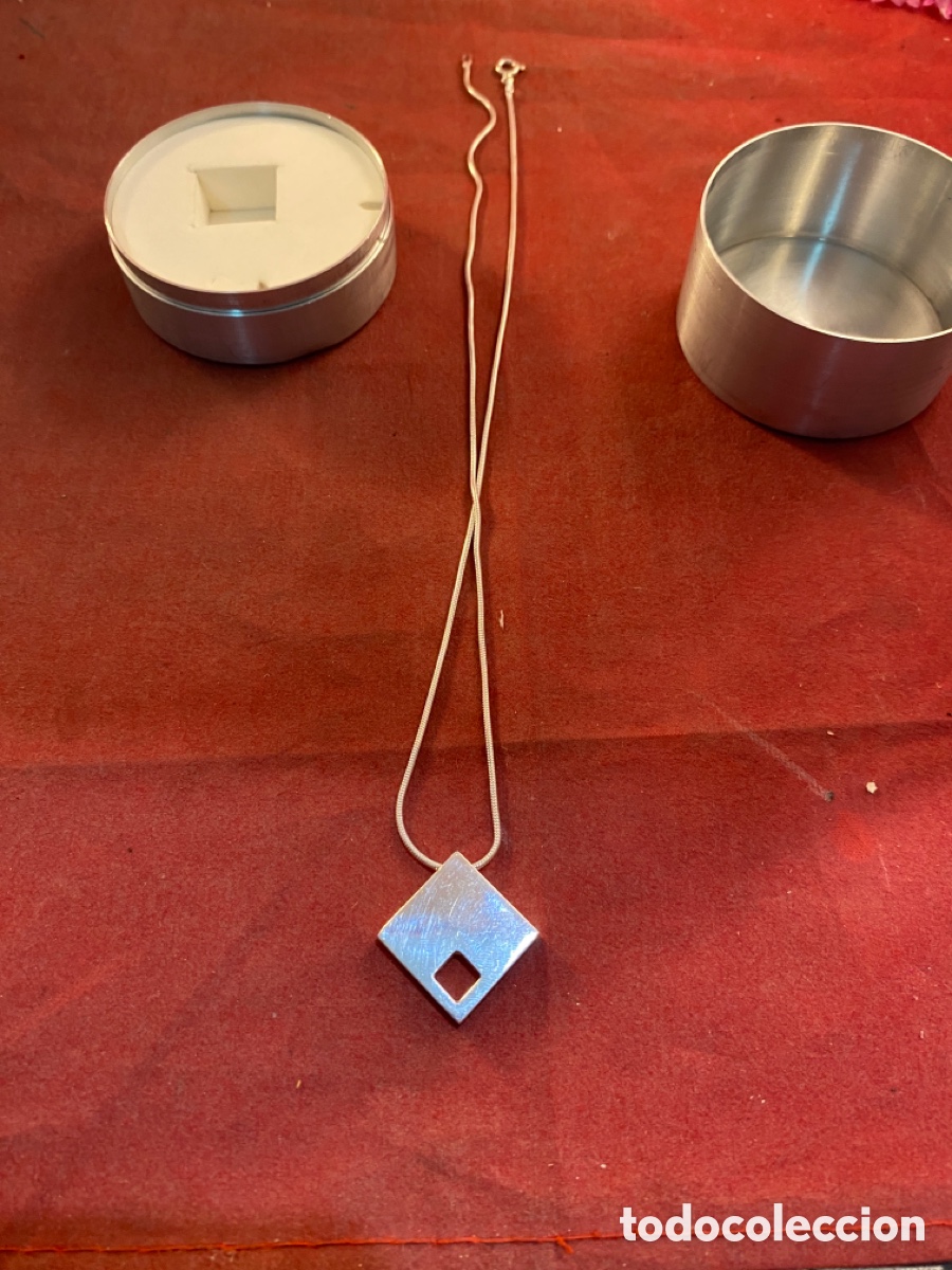 Joyeria: Collar y colgante de plata - Foto 3