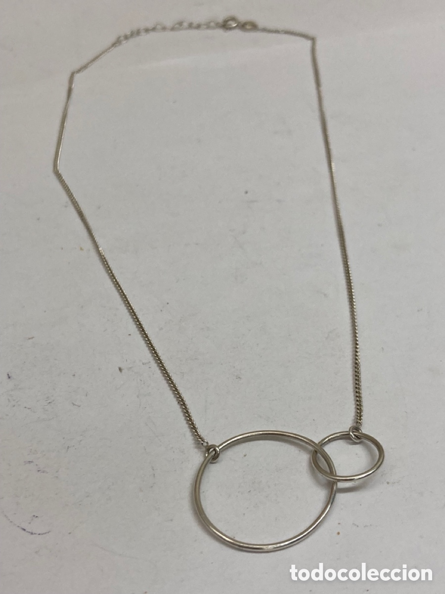 Joyeria: Colgante y cadena de plata CC46 - Foto 1