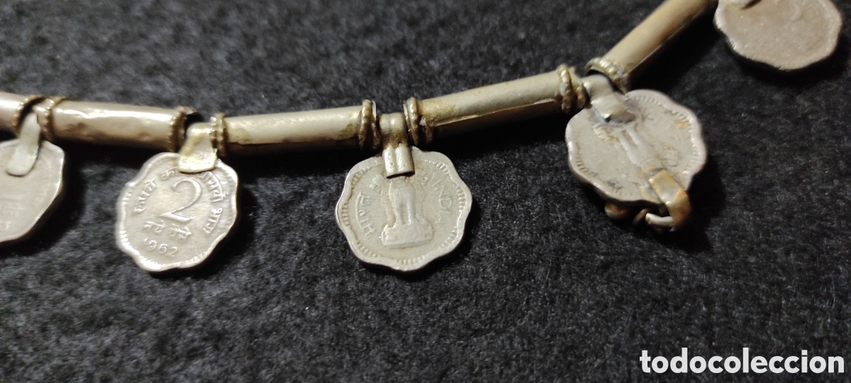 Joyeria: Collar de la India de monedas - Foto 6