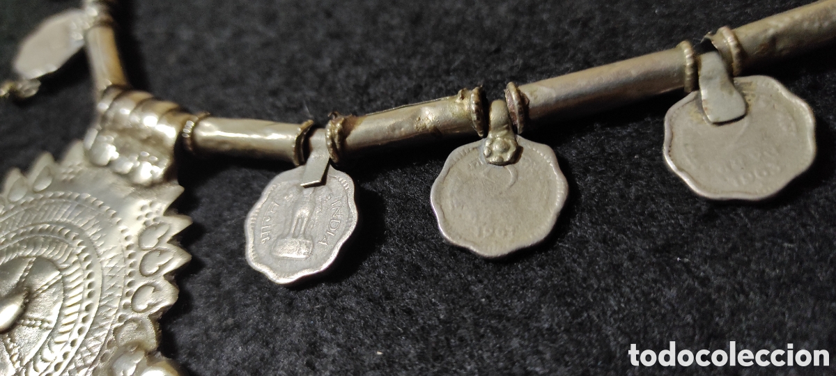 Joyeria: Collar de la India de monedas - Foto 9