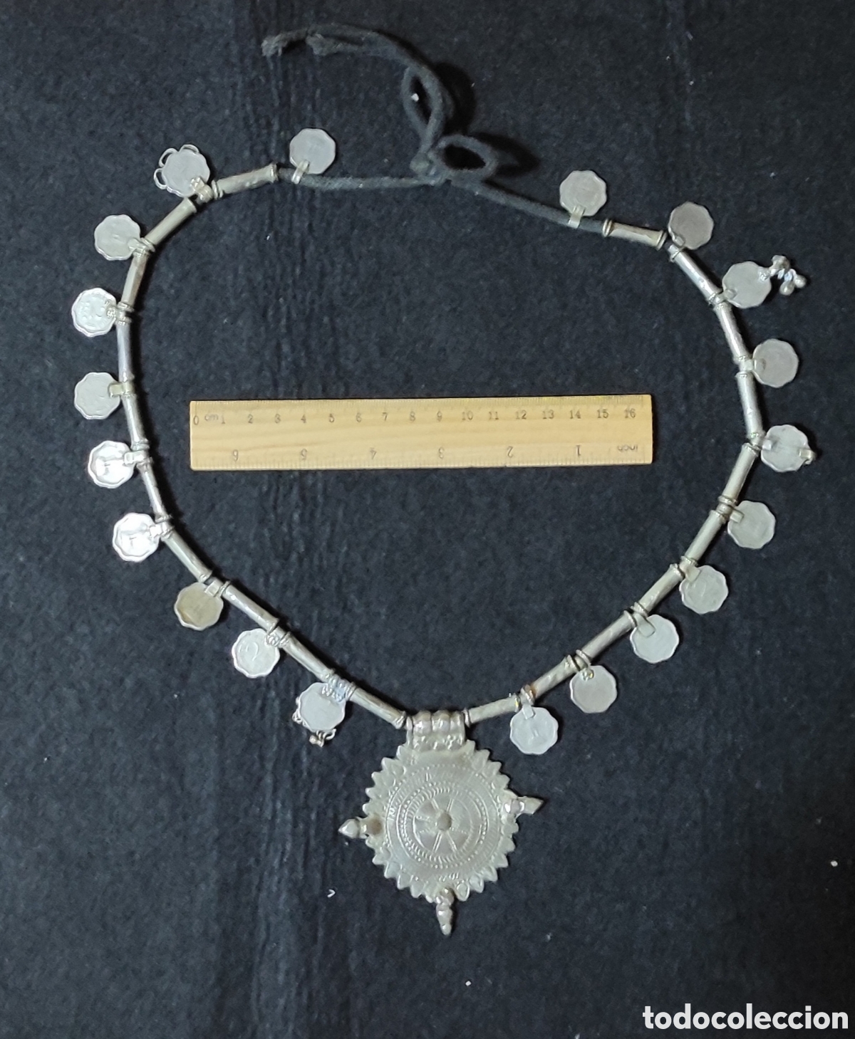 Joyeria: Collar de la India de monedas - Foto 1