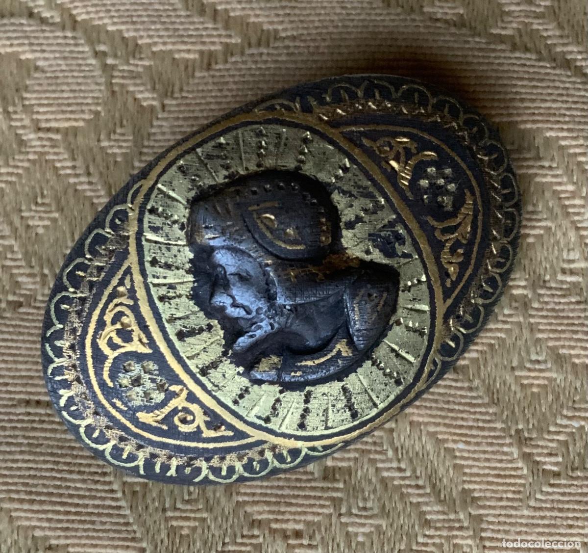 Joyeria: ANTIGUO BROCHE DAMASQUINADO DE TOLEDO - Foto 3