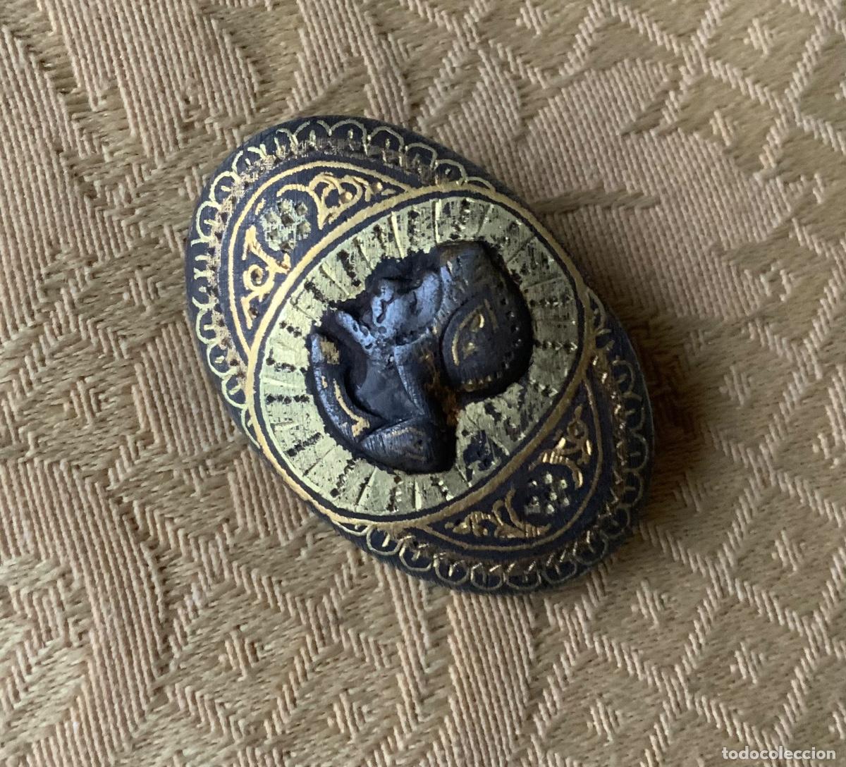 Joyeria: ANTIGUO BROCHE DAMASQUINADO DE TOLEDO - Foto 5