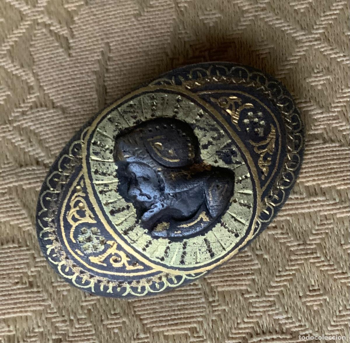 Joyeria: ANTIGUO BROCHE DAMASQUINADO DE TOLEDO - Foto 6