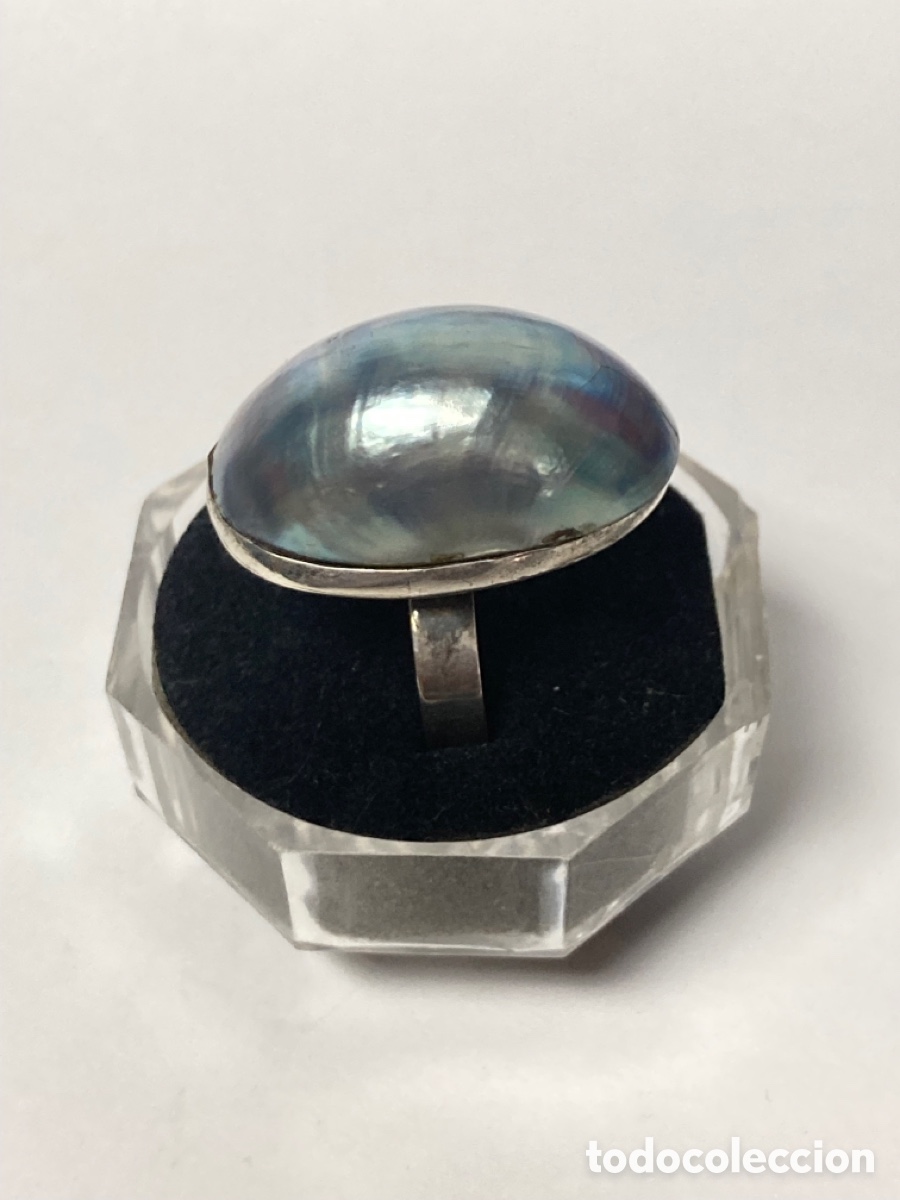 Joyeria: Sortija de plata y perla filipinas/S60 - Foto 2