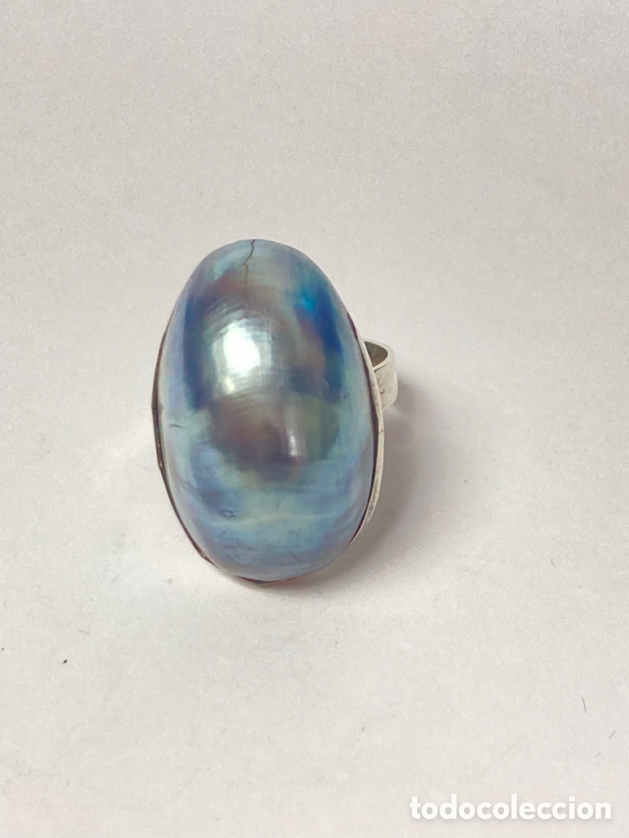 Joyeria: Sortija de plata y perla filipinas/S60 - Foto 5