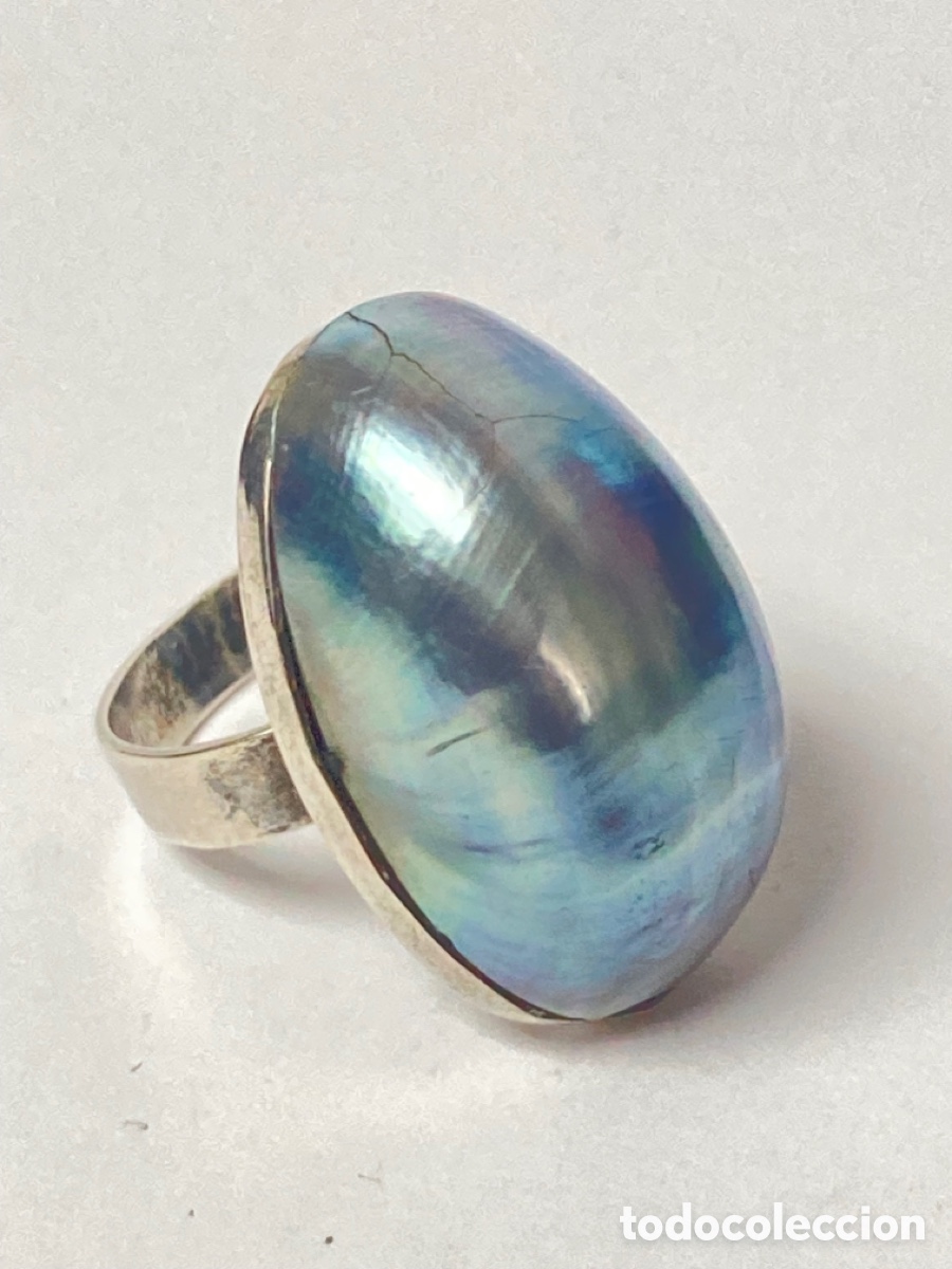 Joyeria: Sortija de plata y perla filipinas/S60 - Foto 6