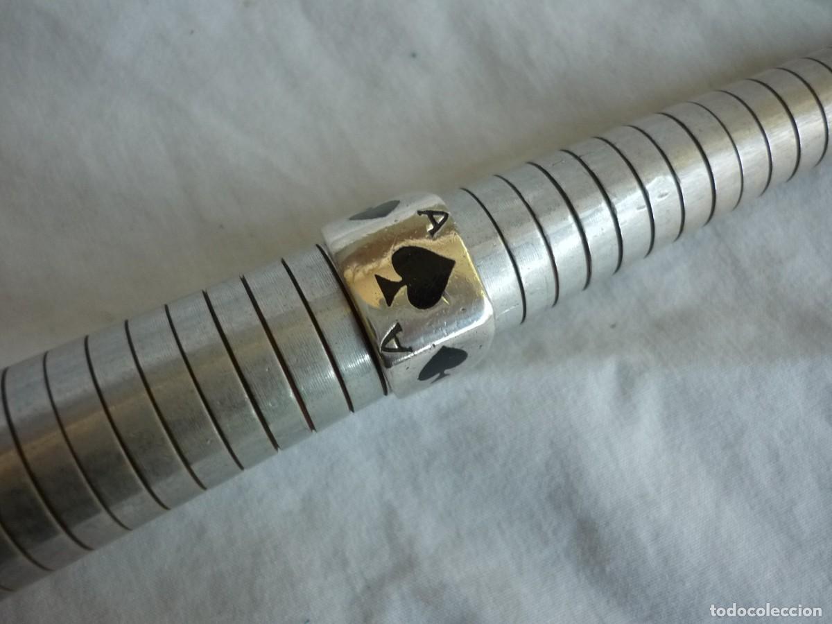 Joyeria: Anillo de plata 925 poker As de picas - Foto 8