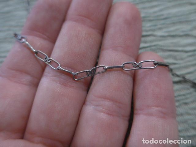 Joyeria: Antiguo collar de plata 925 original, contrastado. - Foto 2