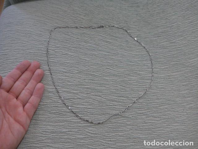 Joyeria: Antiguo collar de plata 925 original, contrastado. - Foto 1