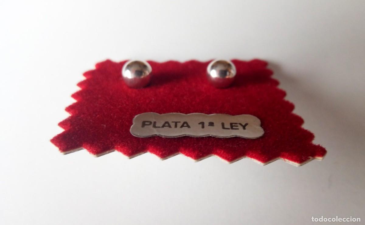 Joyeria: PENDIENTES DE PLATA DE LEY - BOLAS (5 MM) - NUEVOS - Foto 5