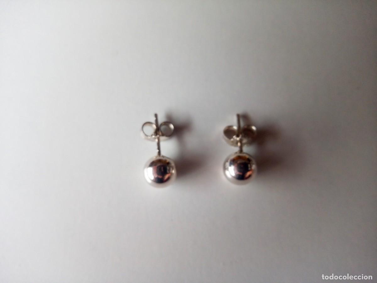Joyeria: PENDIENTES DE PLATA DE LEY - BOLAS (5 MM) - NUEVOS - Foto 9