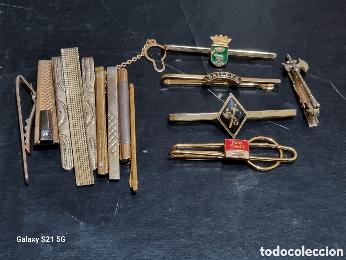 Joyeria: LOTE DE 14 PASACORBATAS - Foto 2