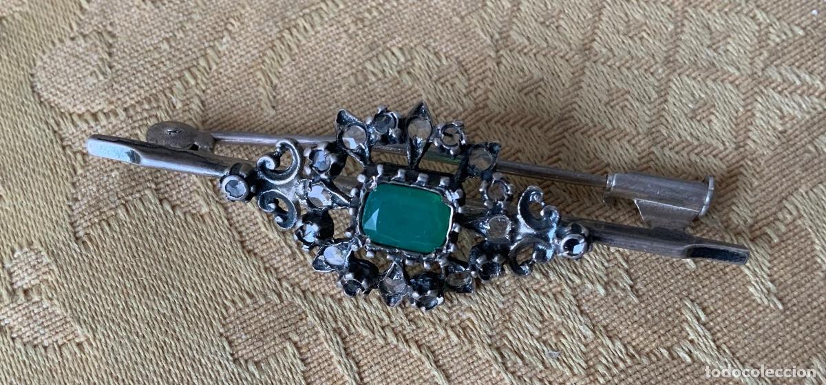 Joyeria: ANTIGUO BROCHE DE PLATA - Foto 7